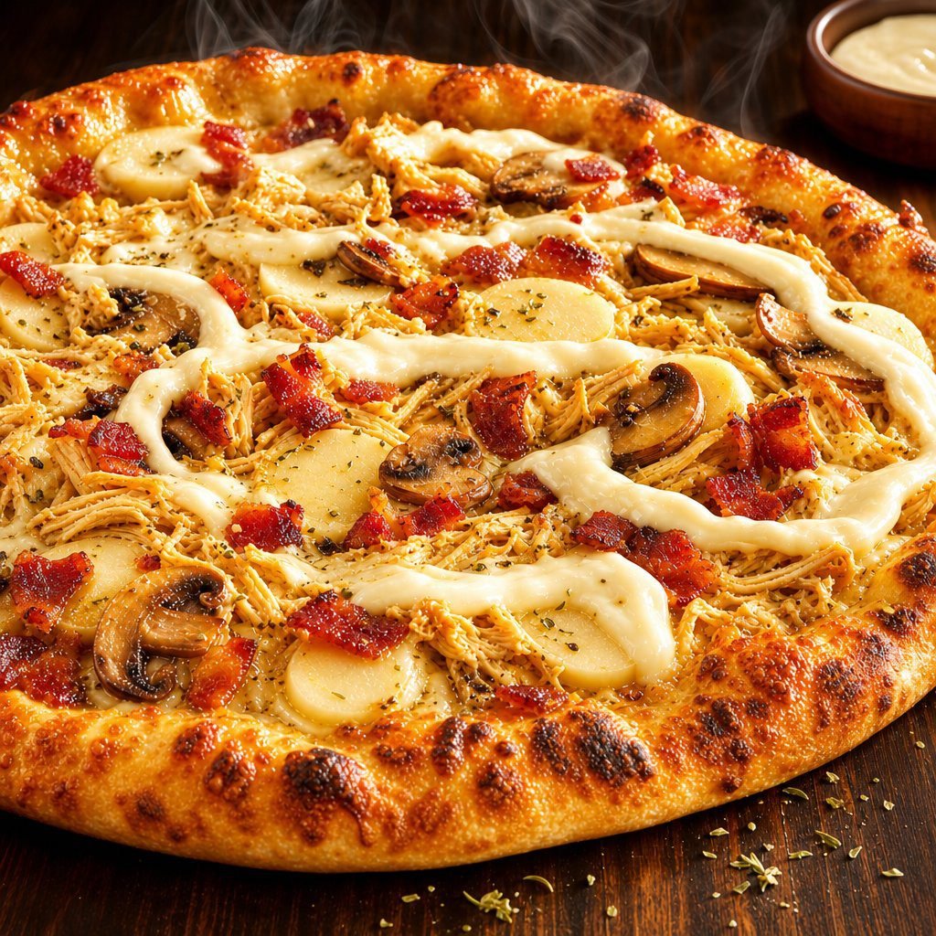 Pizza Mineira - calabresa e bacon